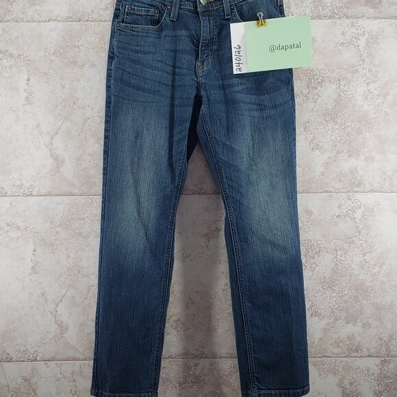 Athletic Dark Wash Levis Signature Straight Leg Jeans S67 30W X 28L - Picture 8 of 8